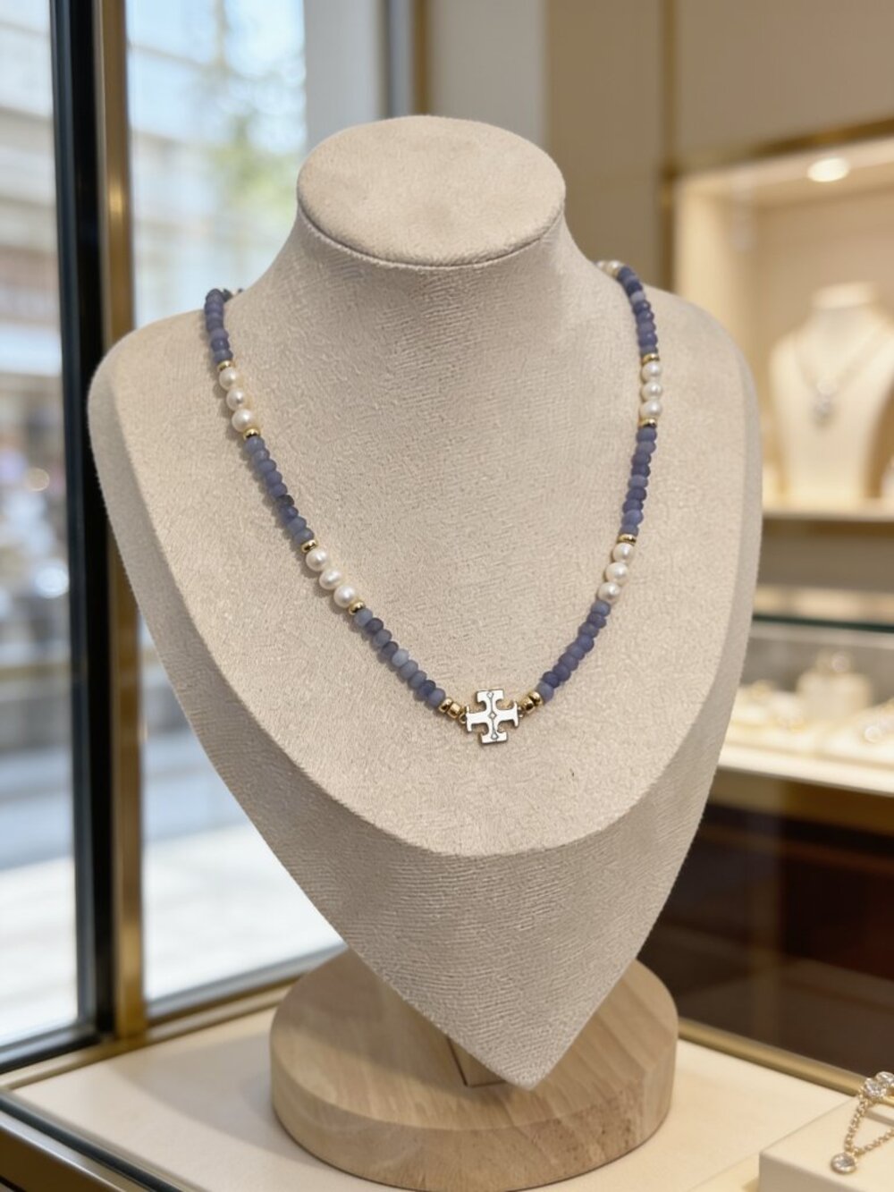 Tory Burch Logo Necklace